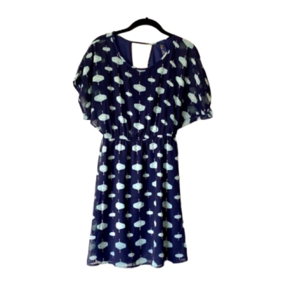 Francesca’s Blue Rain Dress M